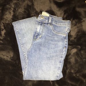 Free People jeans, light wash, high waisted